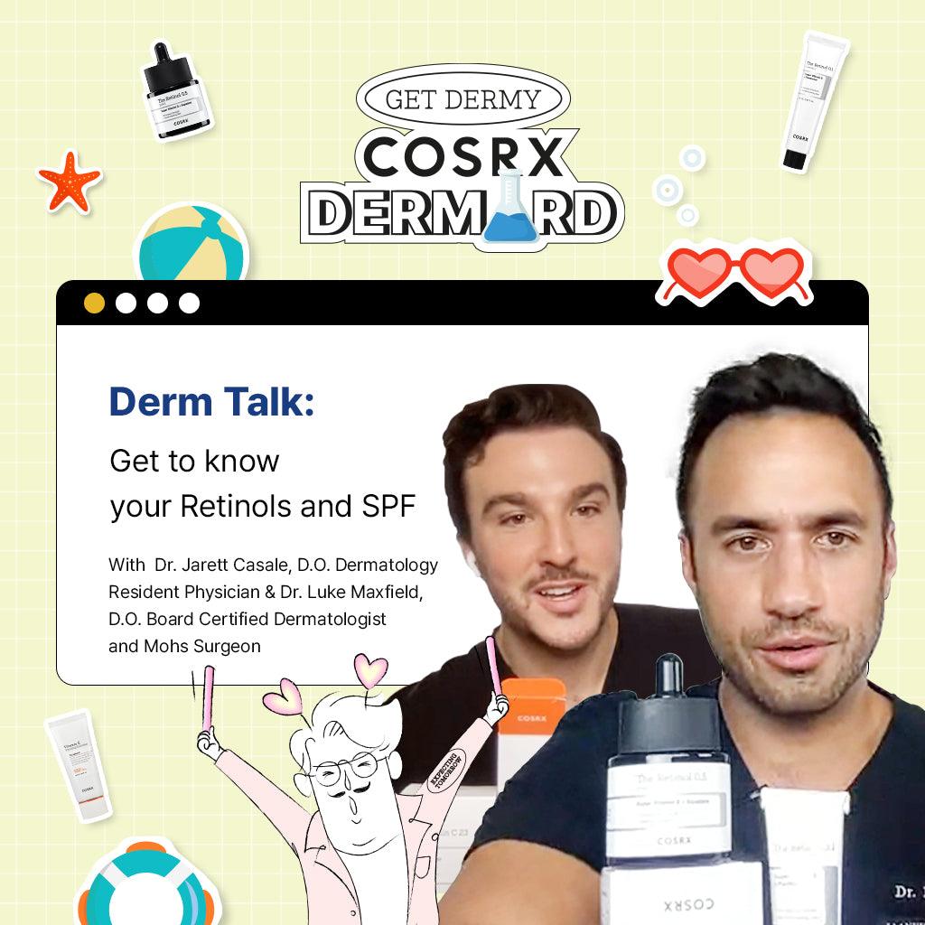 Derm Talk #2 All About Retinols & SPF + Mission Guide - COSRX Official